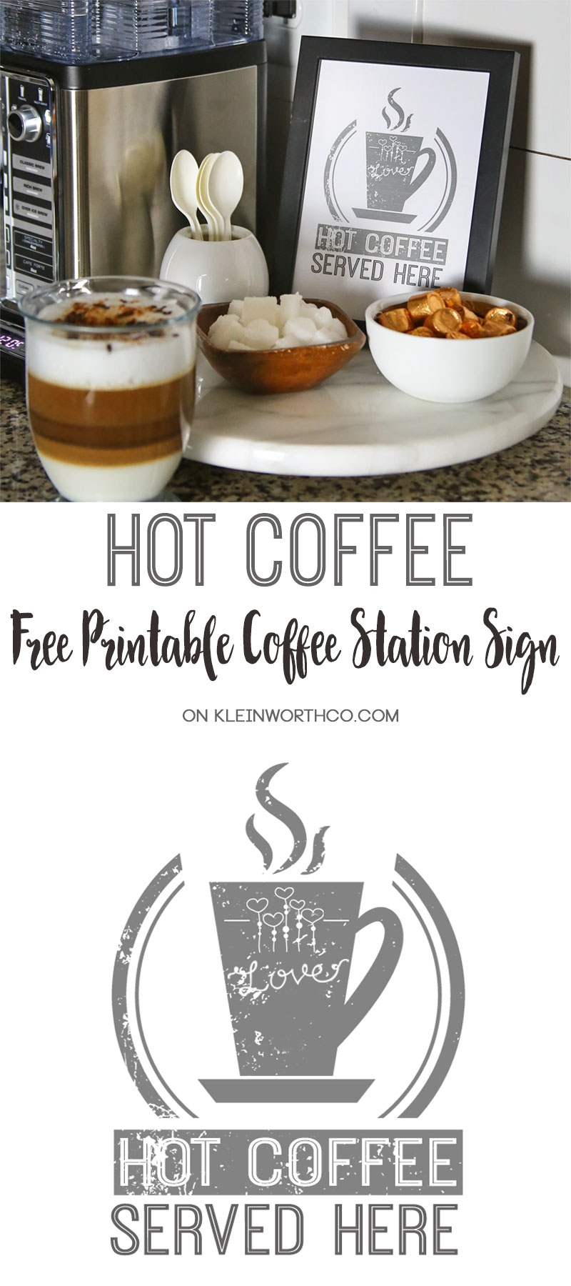 coffee signs printable
