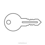 How To Draw A Key In Easy Steps Artsy Pretty Colors