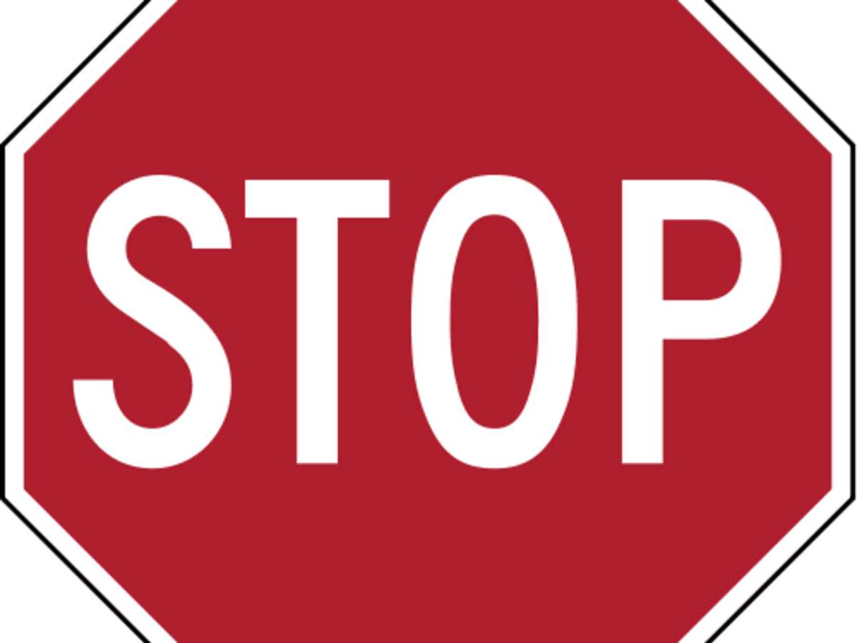 stop sign image printable