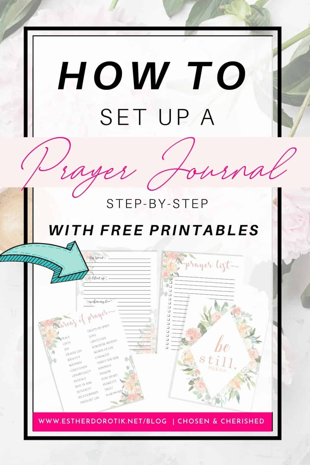 free printable prayer journal template