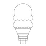 Ice Cream Template Free Printable Outline Childhood Magic