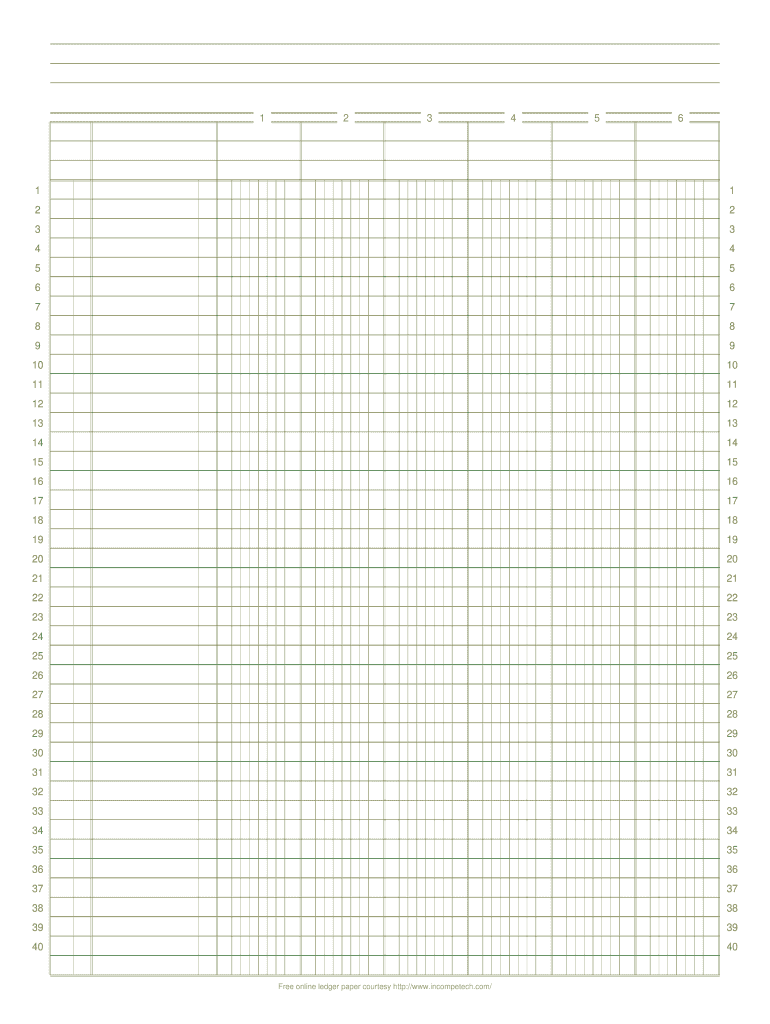 printable blank ledger template printable blank ledger template