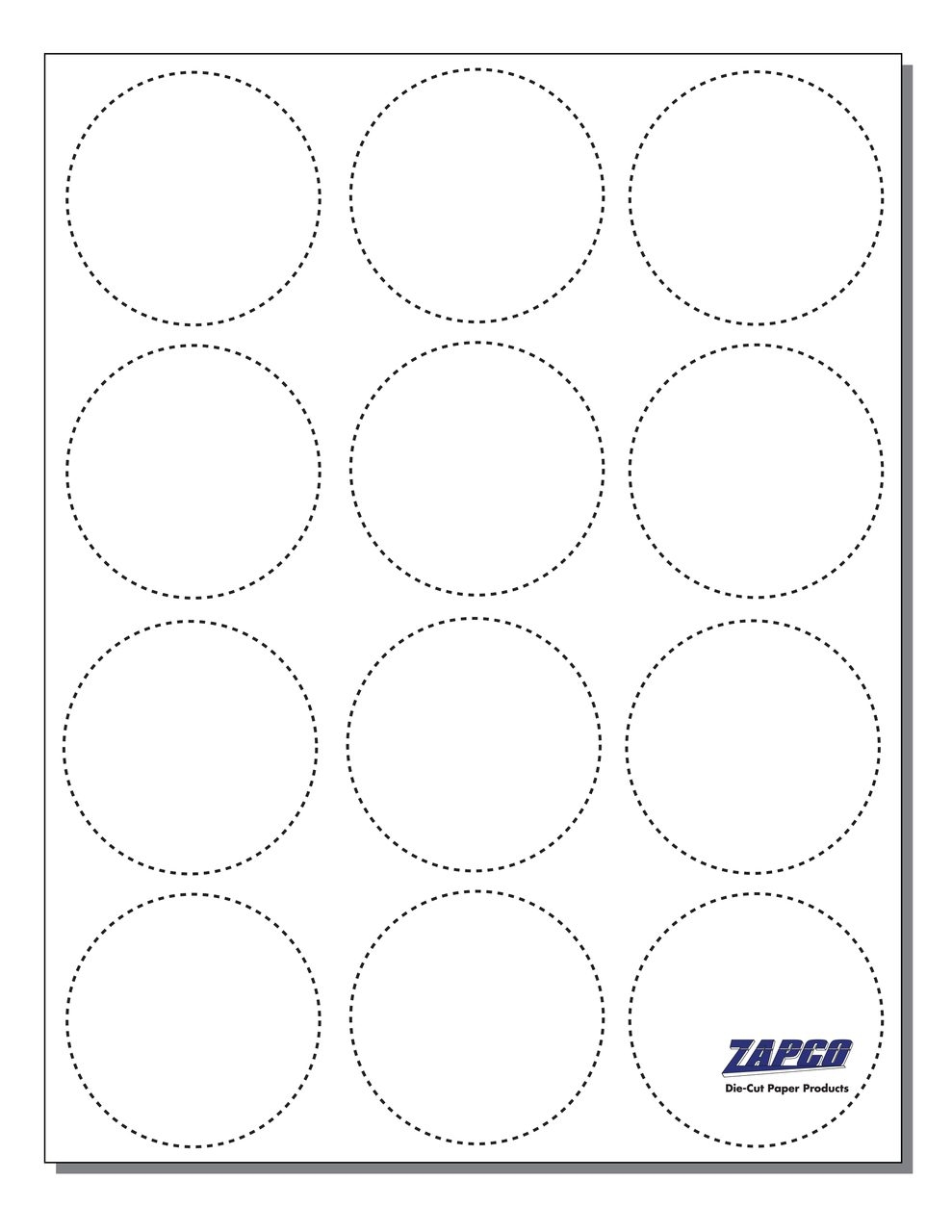 Item 684 12 Up 2 1 4 Button Blanks 8 1 2 X 11 Sheet 24lb White 100 Sheets Zapco Paper Item 684 12 Up 2 1 4 Button Blanks 8 1 2 X 11 Sheet 24lb White 100 Sheets Zapco Paper