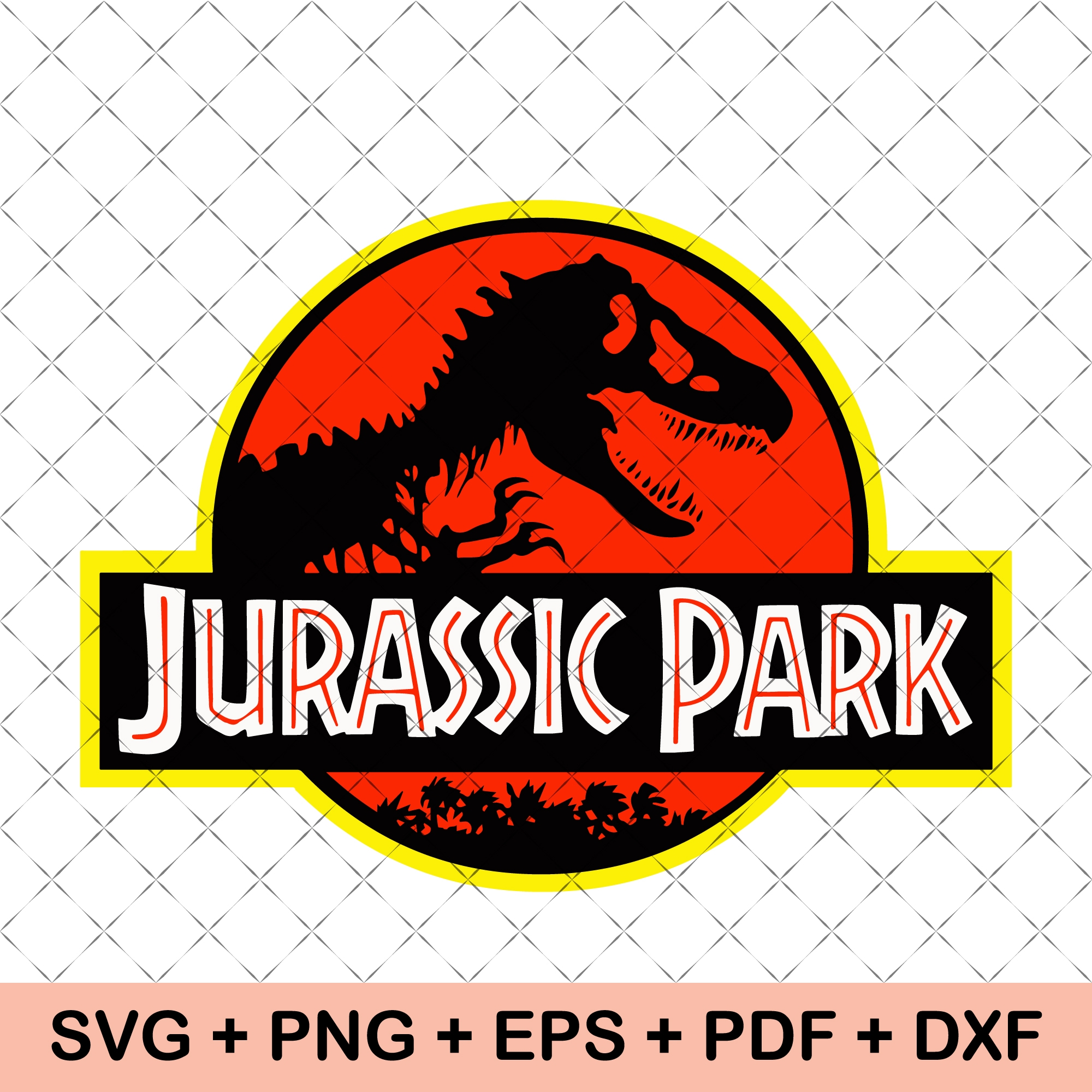 Jurassic Park Svg Jurassic Park Template Svg Jurassic Park Inspire Uplift