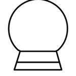 Large Blank Free Snow Globe Template Cassie Smallwood