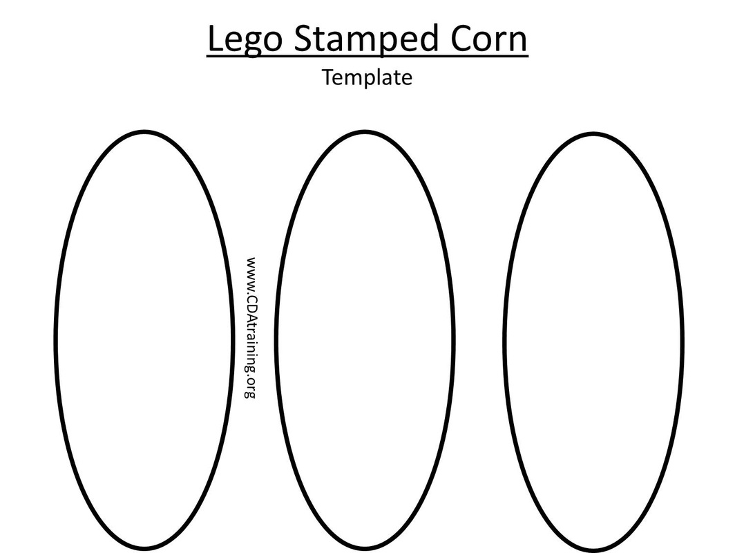 corn printable template
