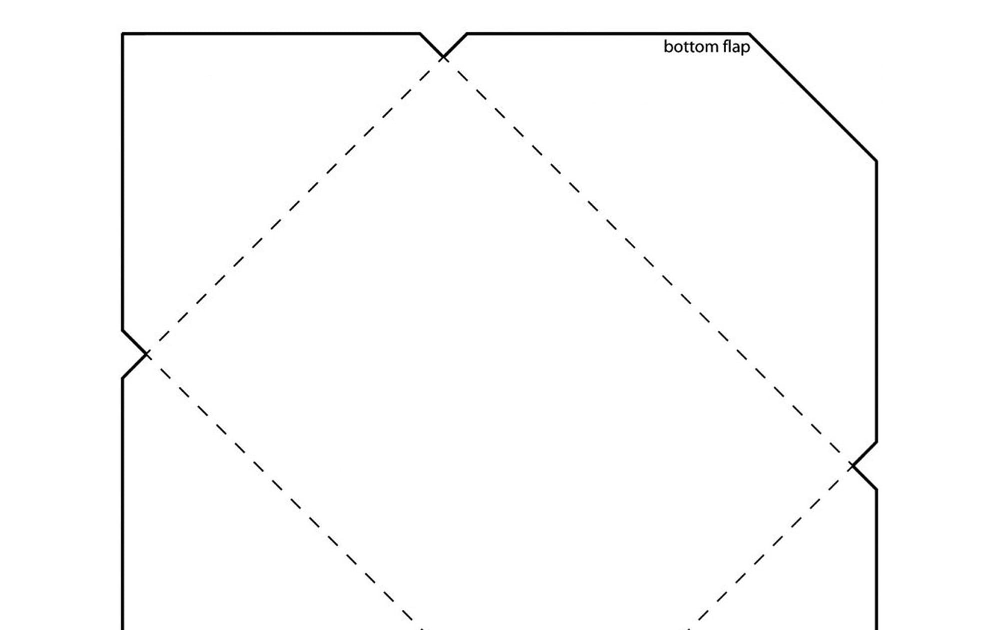 envelope template printable