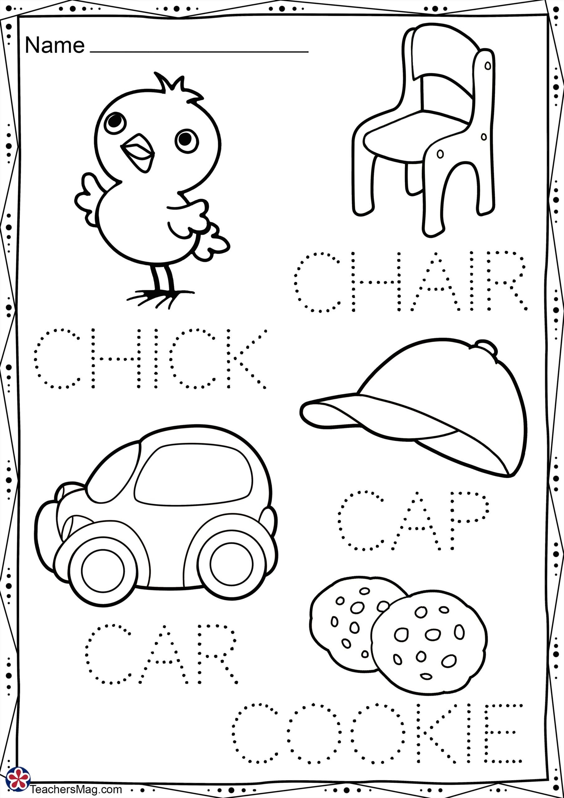 letter c free printable worksheets