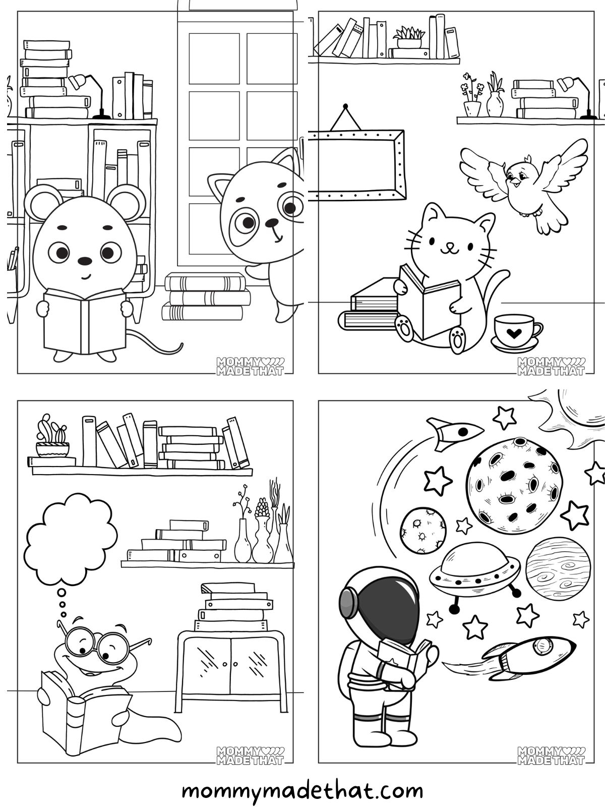 free printable library worksheets