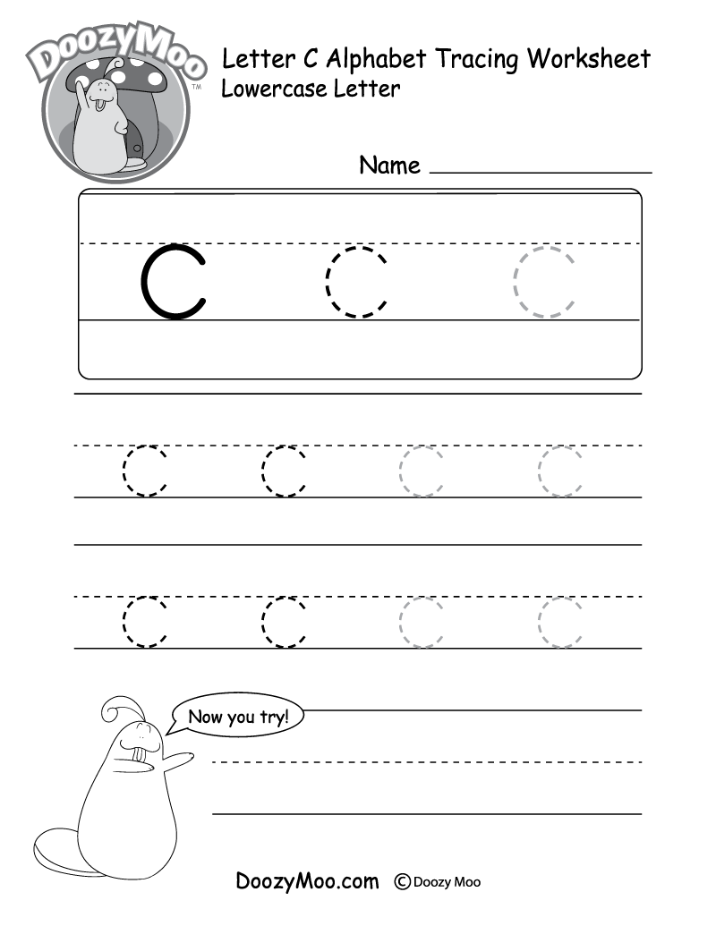 free printable letter tracing sheets