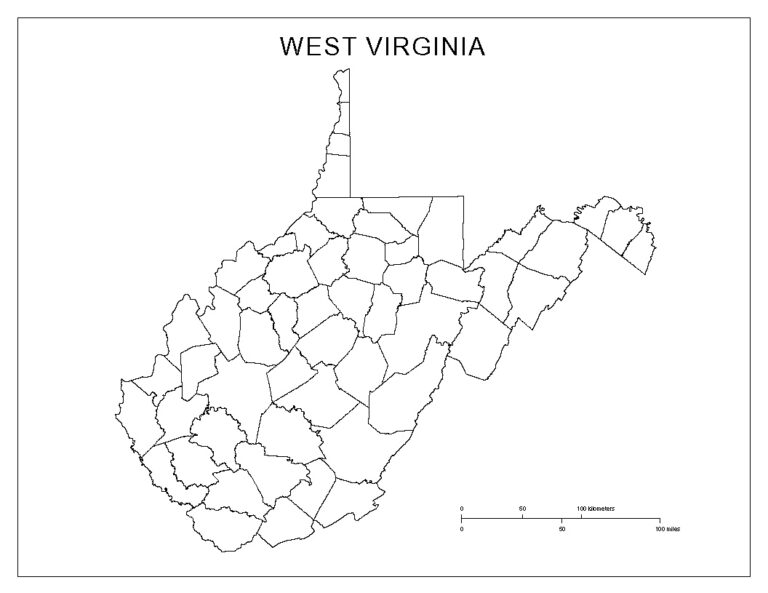 Maps Of West Virginia