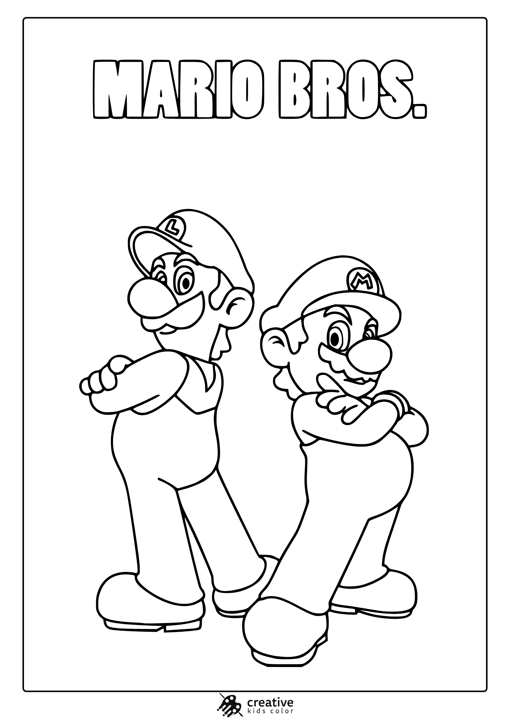 mario coloring sheets printable