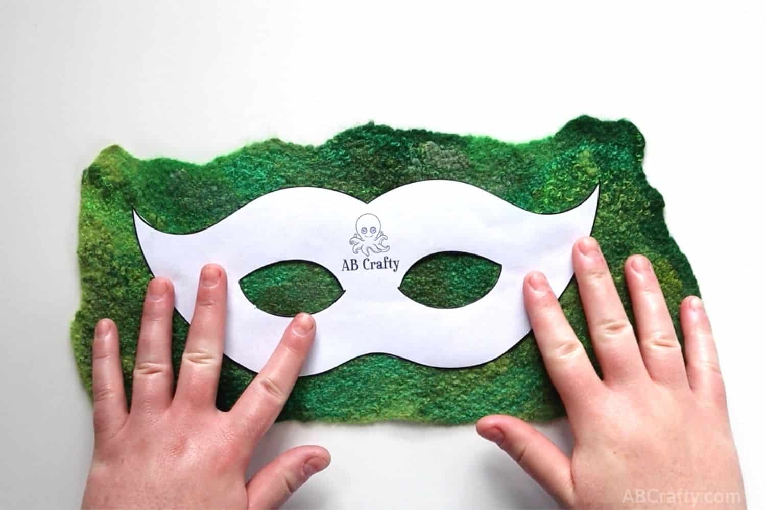 printable masquerade mask template