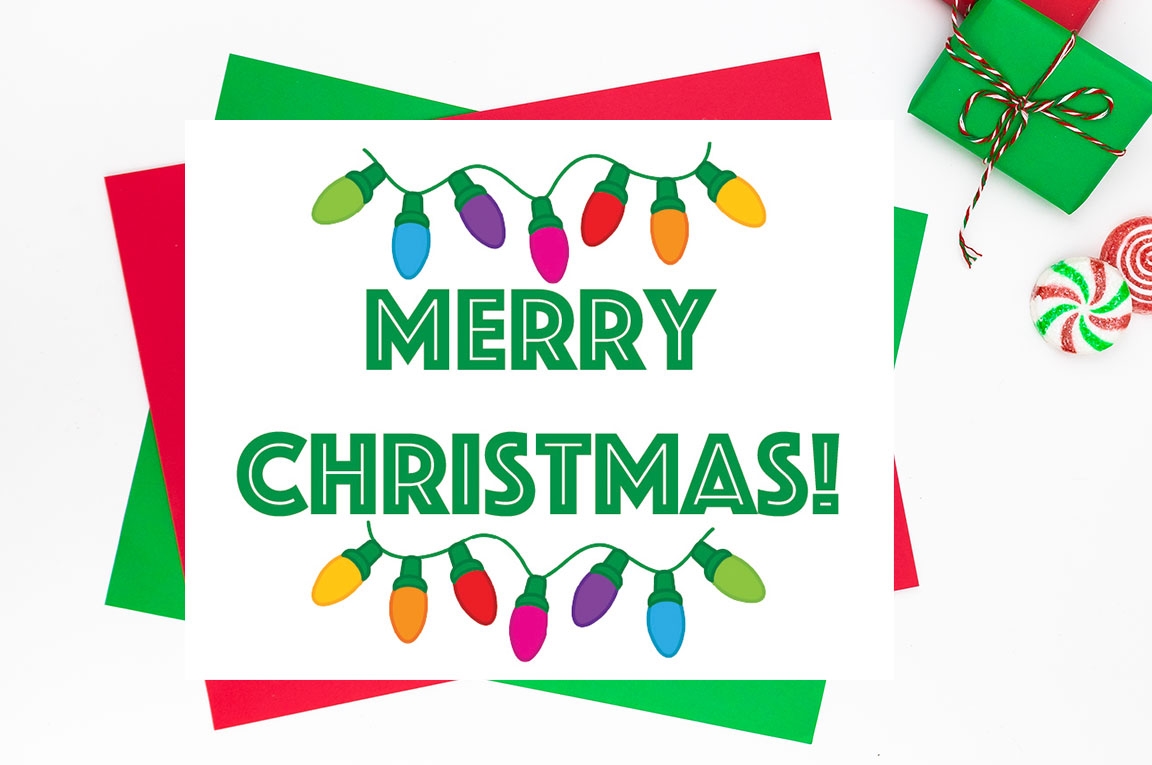 Merry Christmas Printable Signs Mary Martha Mama