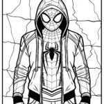 Miles Morales Coloring Pages Spiderman Coloring Pages FreeColoringPages