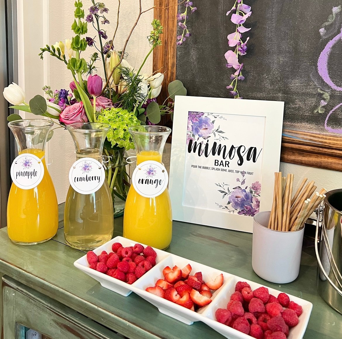 Mimosa Bar Printables