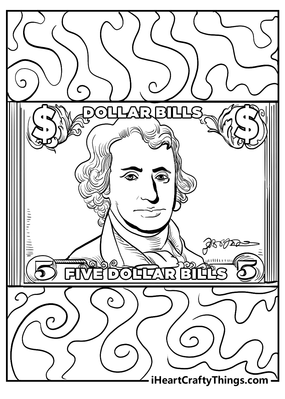 Money Coloring Pages 15 Printable Free PDFs To Color 