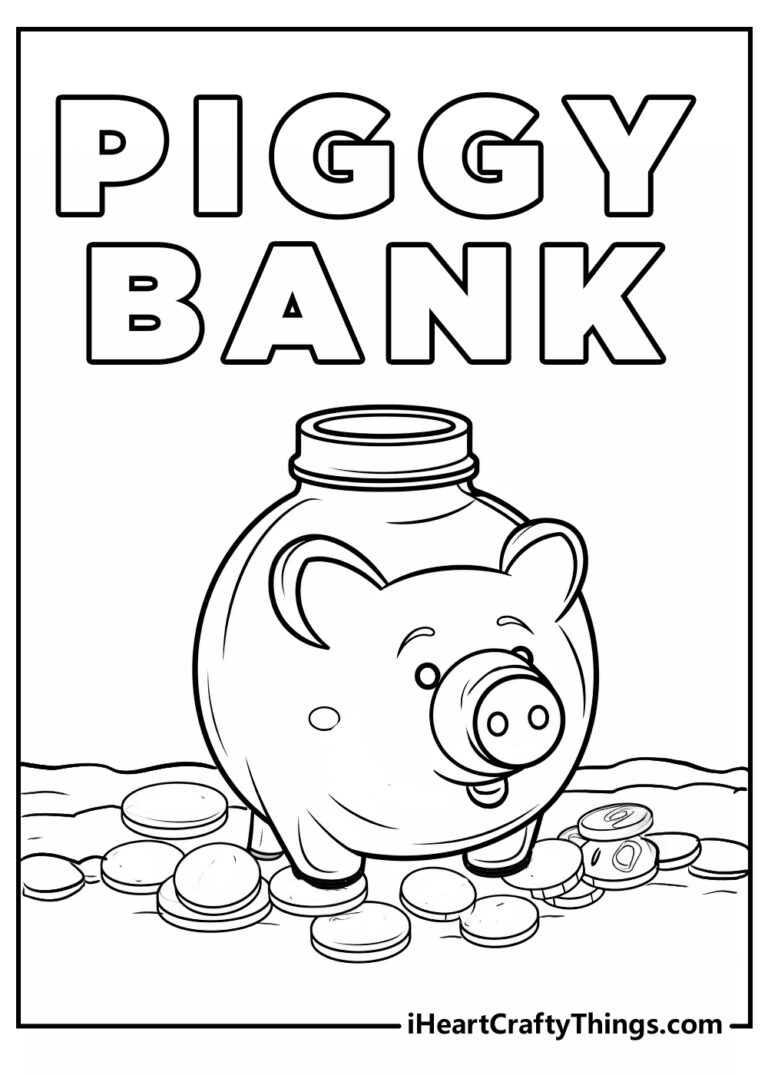 Money Coloring Pages 15 Printable Free PDFs To Color