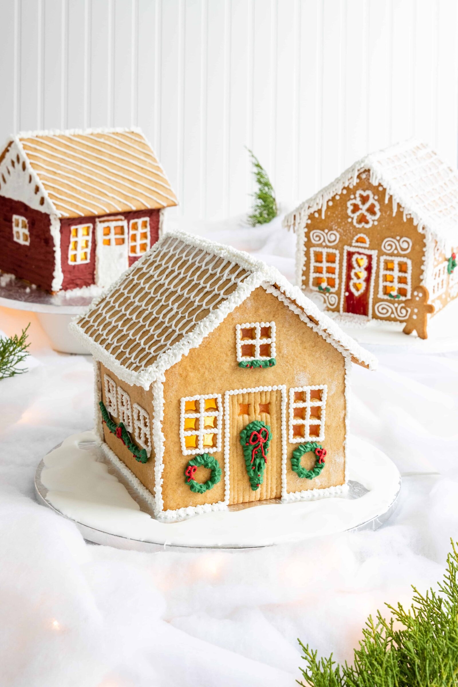 printable gingerbread house template