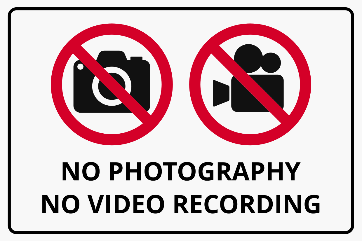 video surveillance signs printable