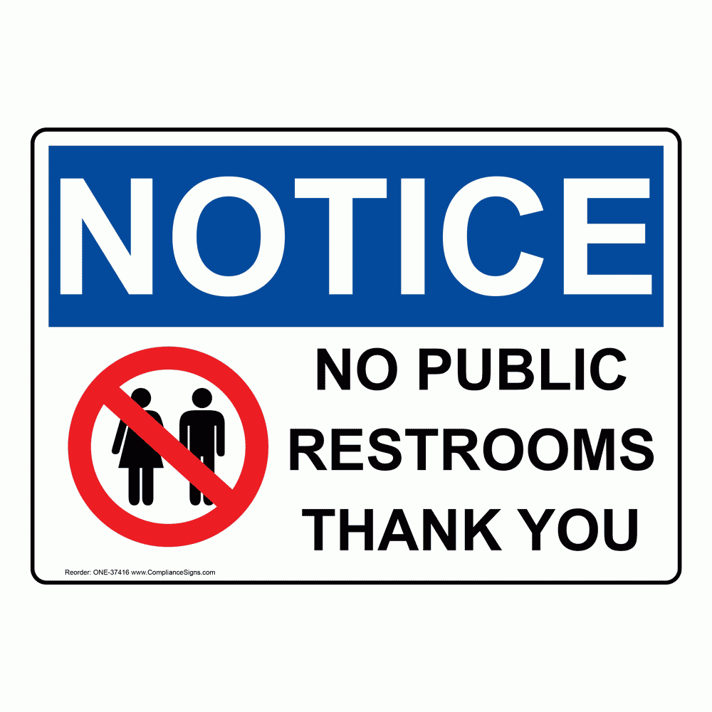 restroom signs printable