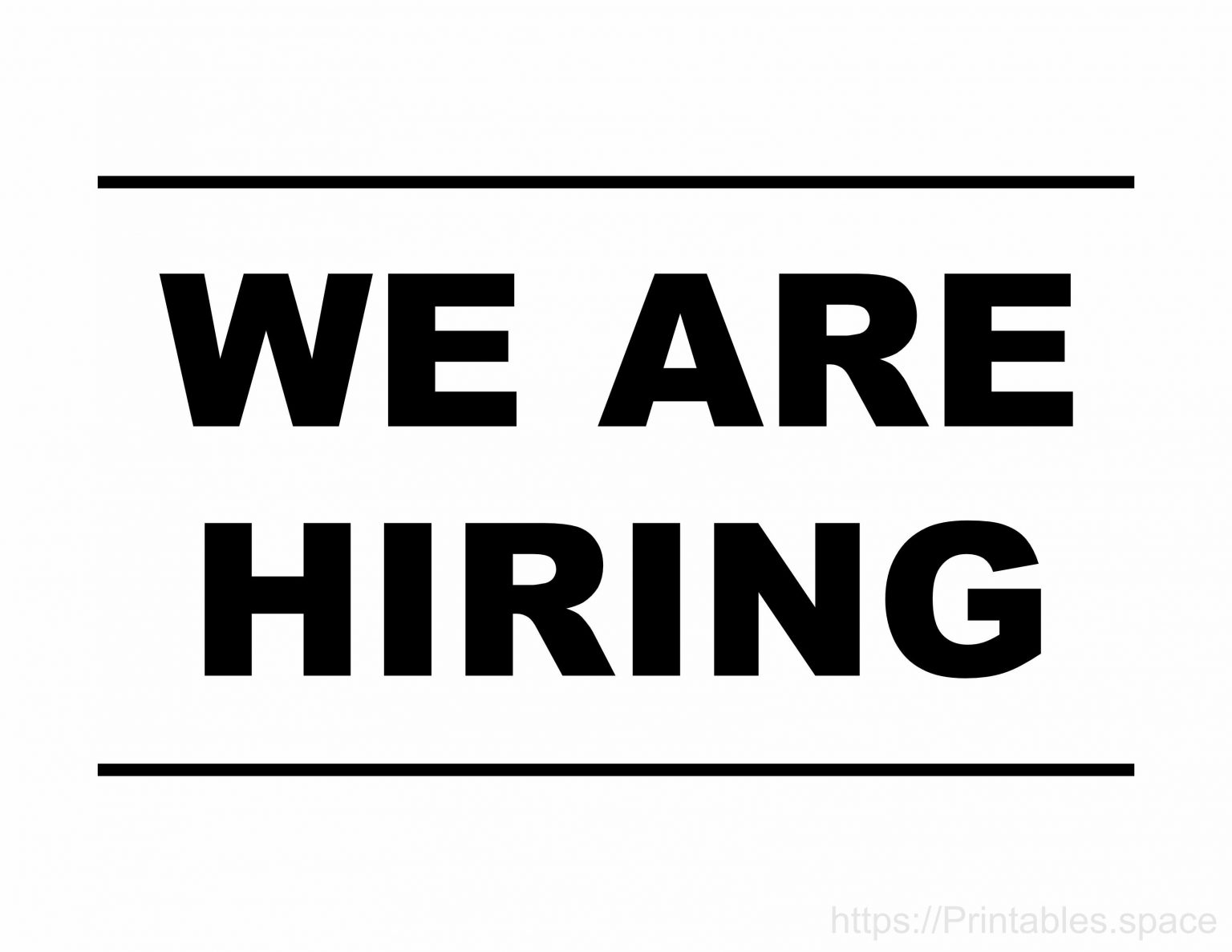 Now Hiring Printable Signs Printable Party Favors