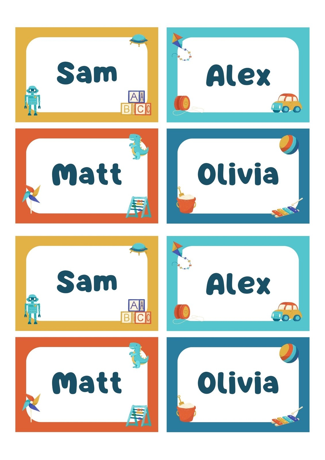 name tag template free printable