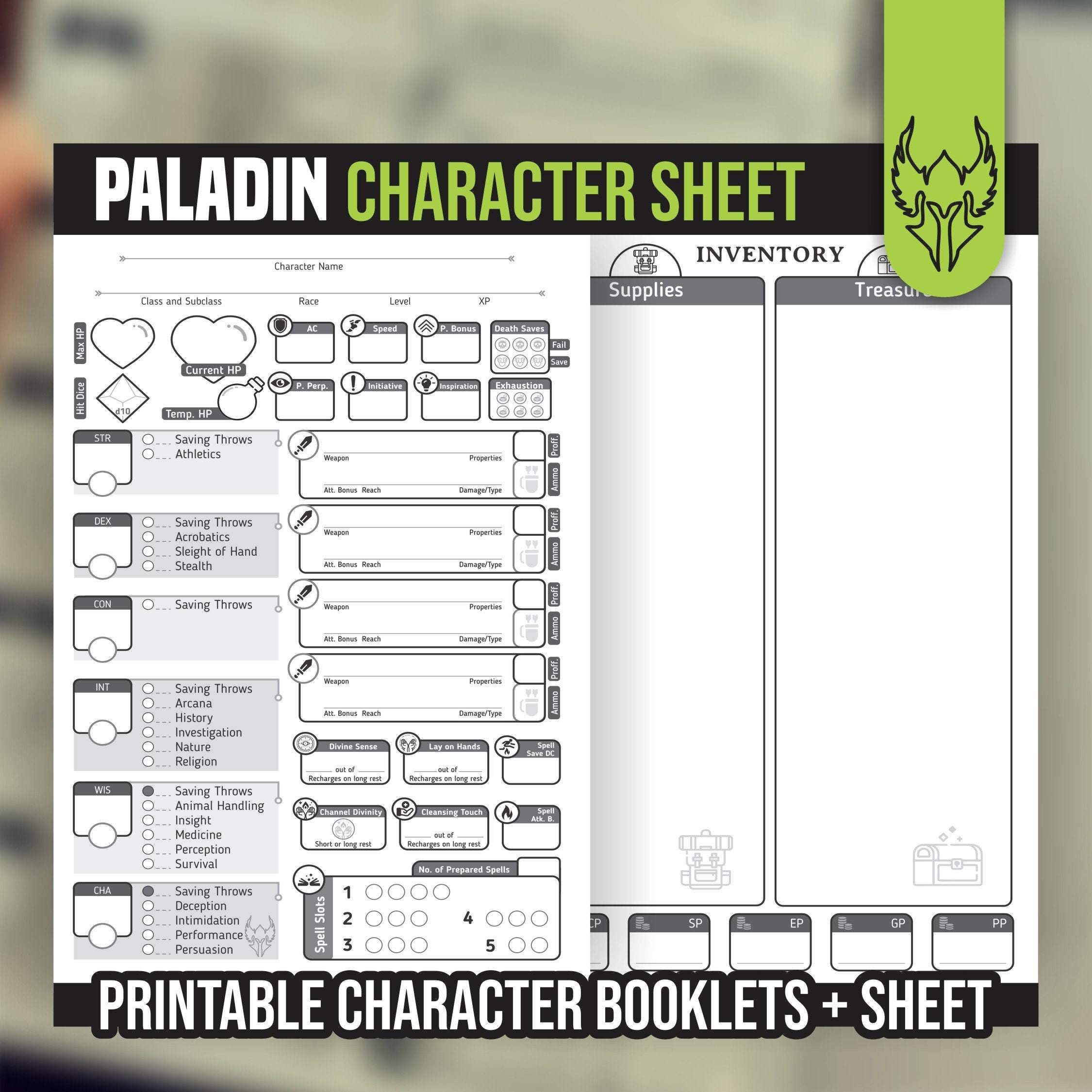 printable dnd character sheet pdf