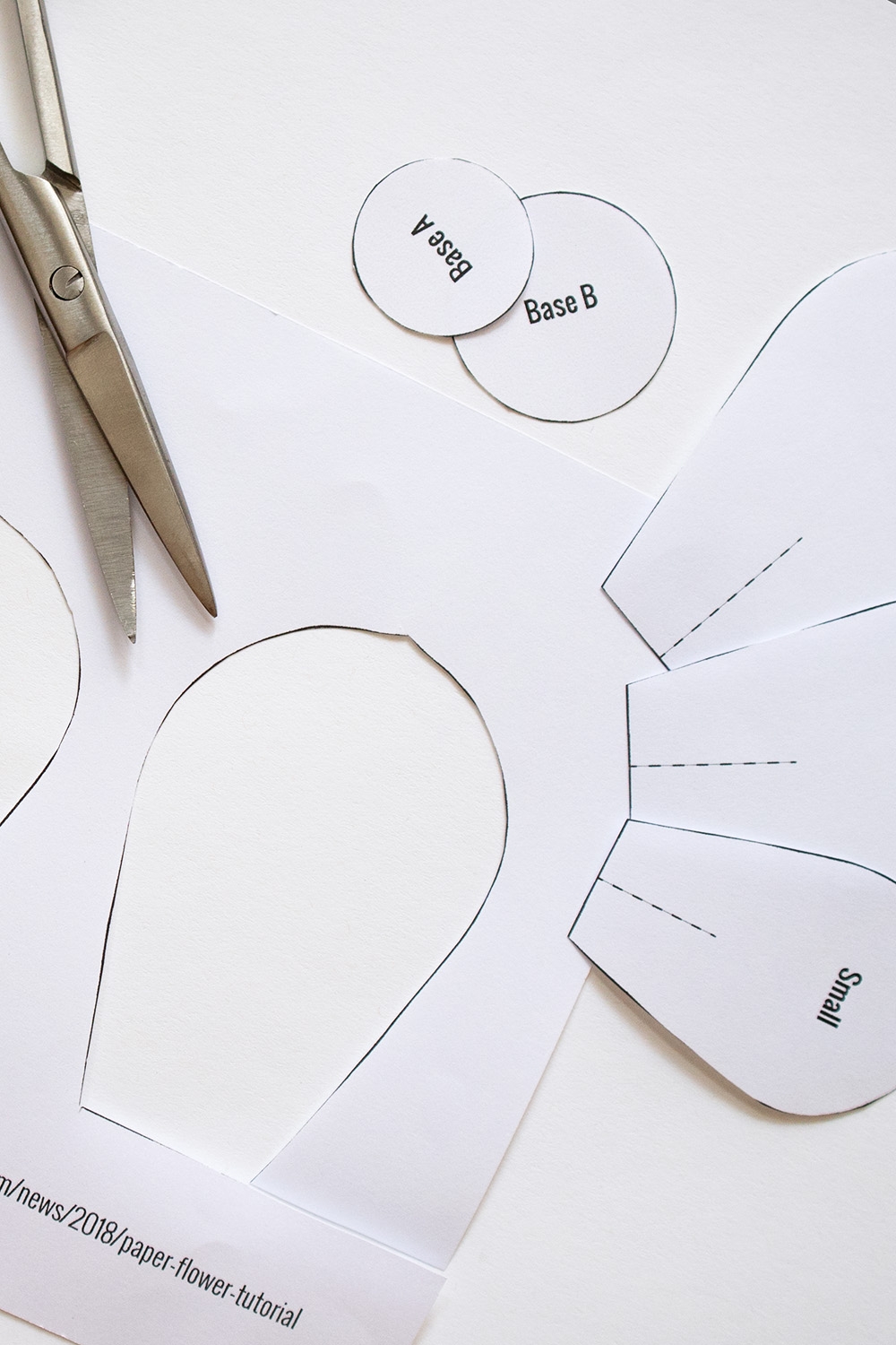 paper flowers templates printable