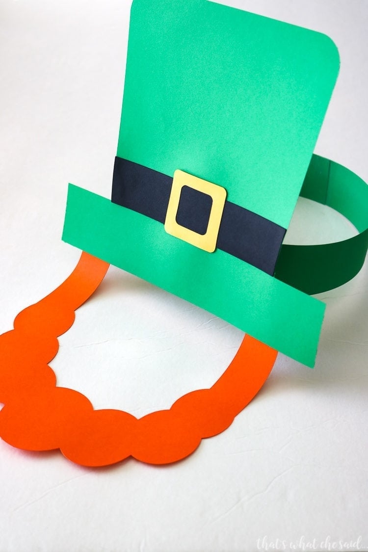 free printable leprechaun hat template