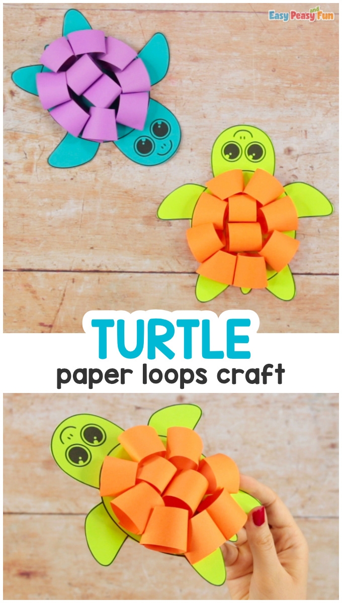printable turtle craft template
