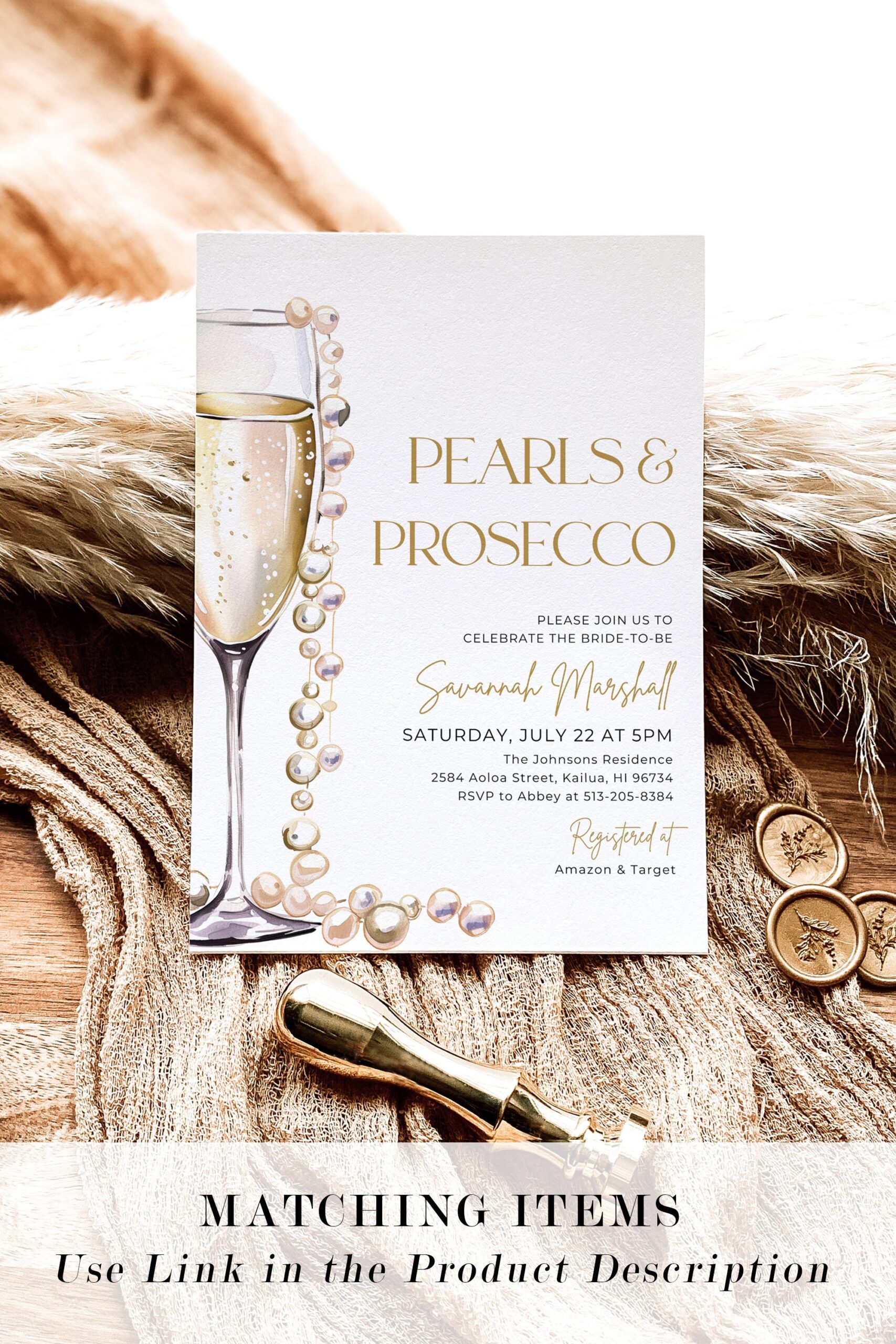 Pearls And Prosecco Bar Sign Bridal Shower Mimosa Bar printable Etsy