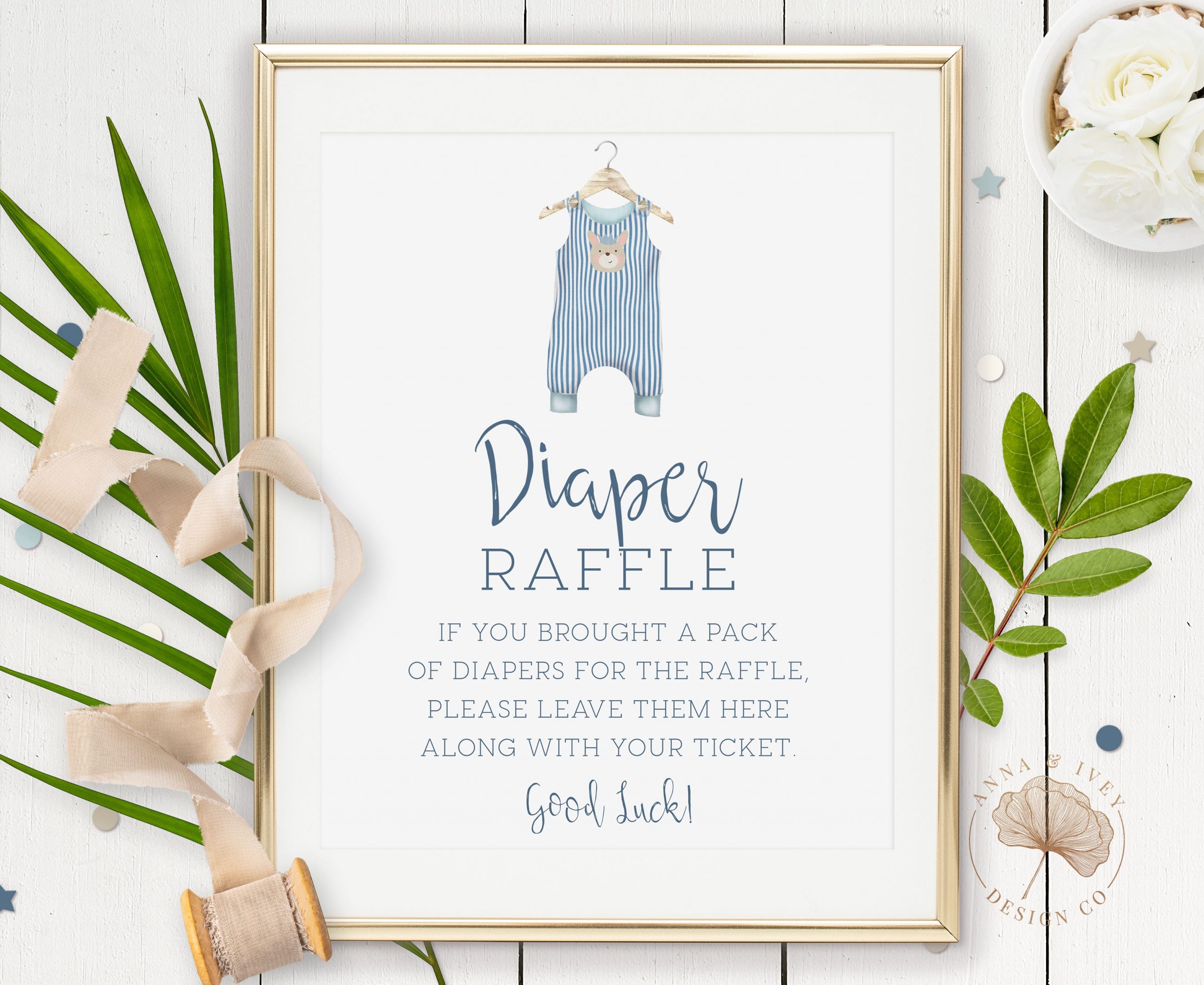 free printable diaper raffle sign
