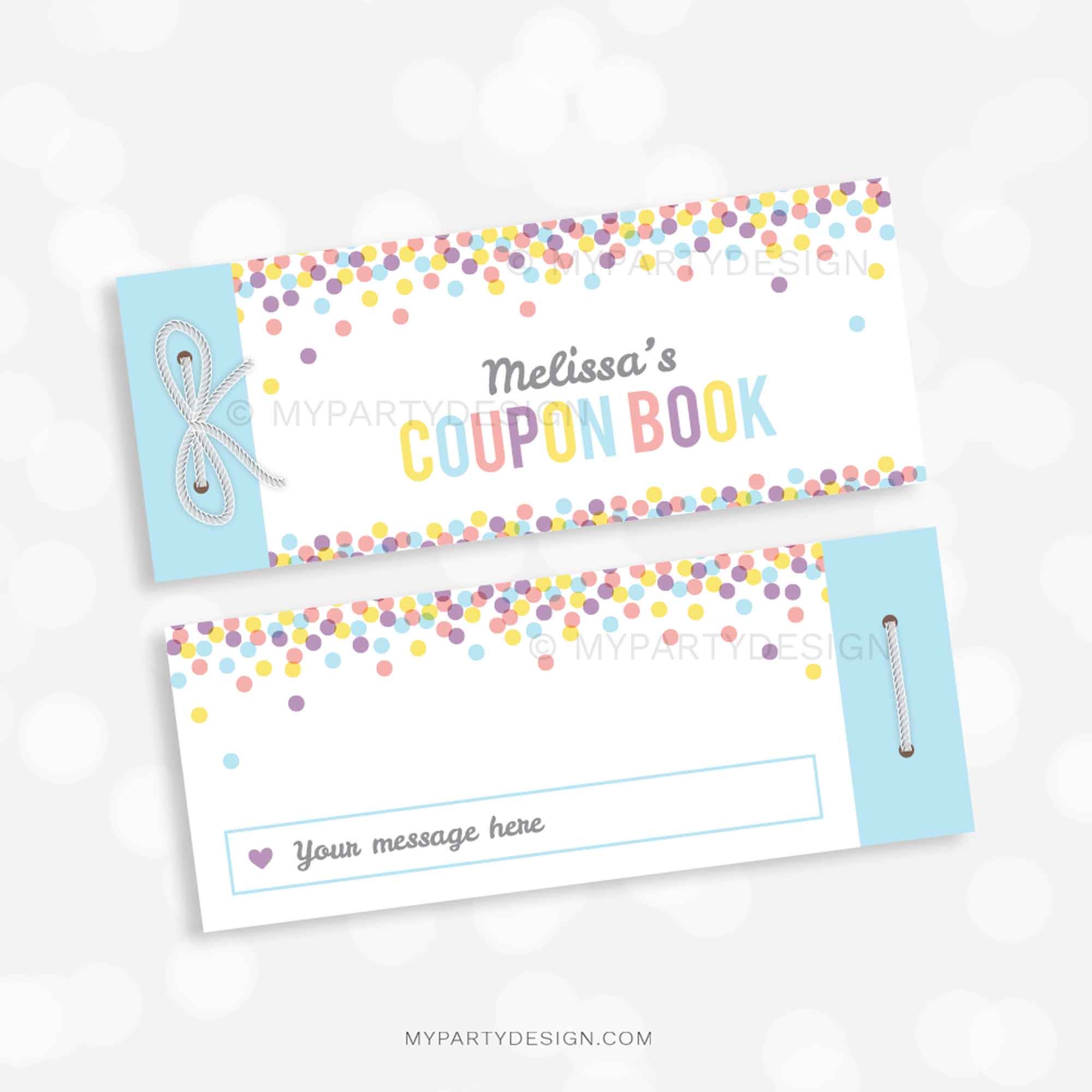 printable coupon book template printable coupon book template