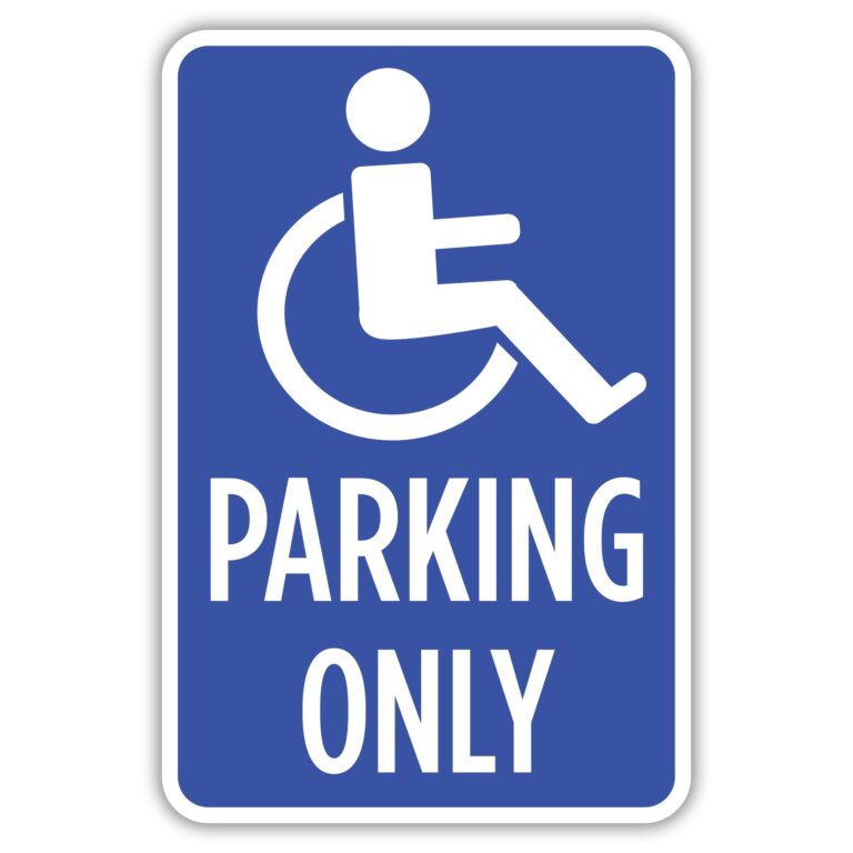 Printable Disabled Sign Printable Party Favors