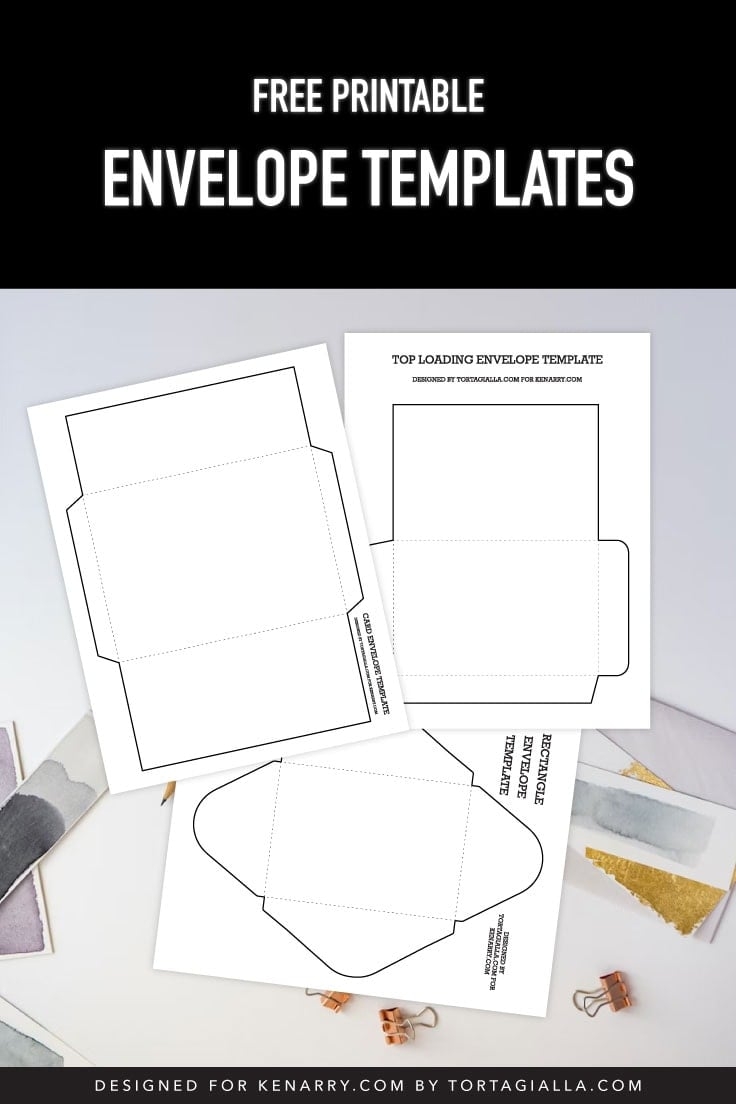 envelope printable template