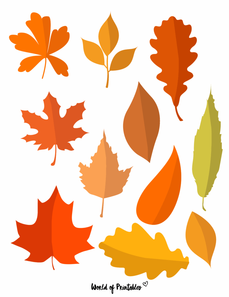 Printable Fall Leaf Pattern Www lx iriss uk