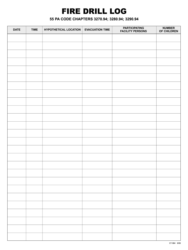 Printable Fire Drill Form Template Fill Out Sign Online DocHub
