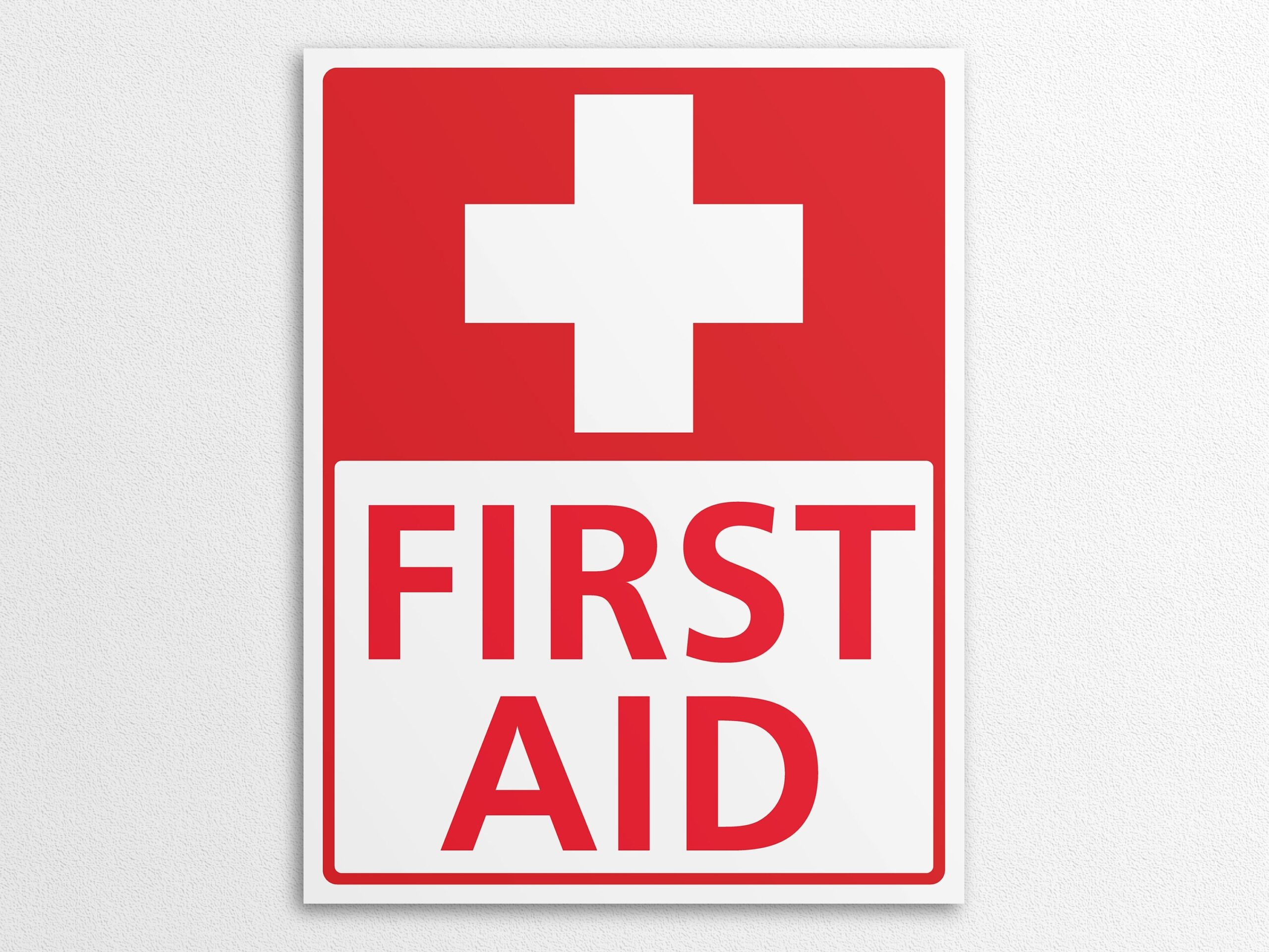 Printable First Aid Sign In US Letter And A4 Sizes Instant Download PDF PNG Etsy