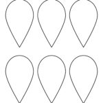 Printable Flower Petal Templates For Making Paper Flowers