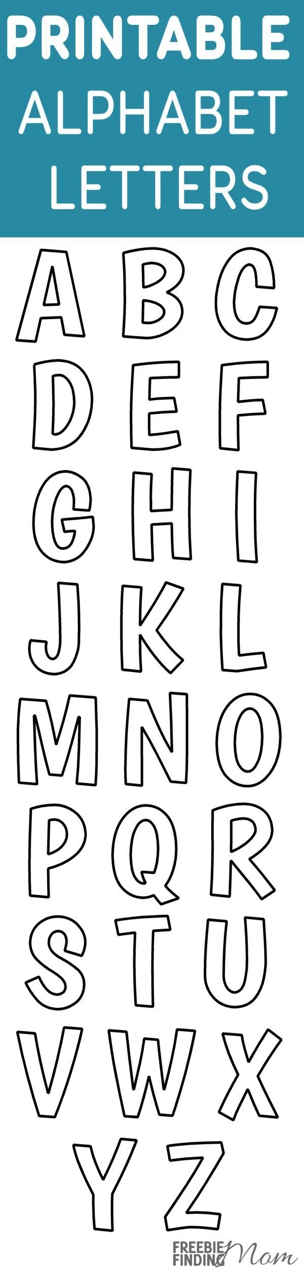 free printable letter stencils templates