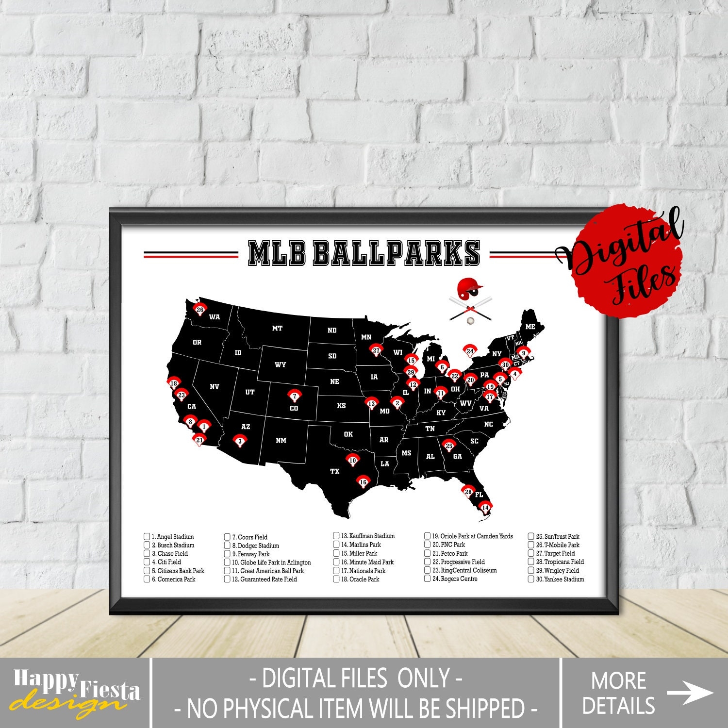 printable map of mlb stadiums