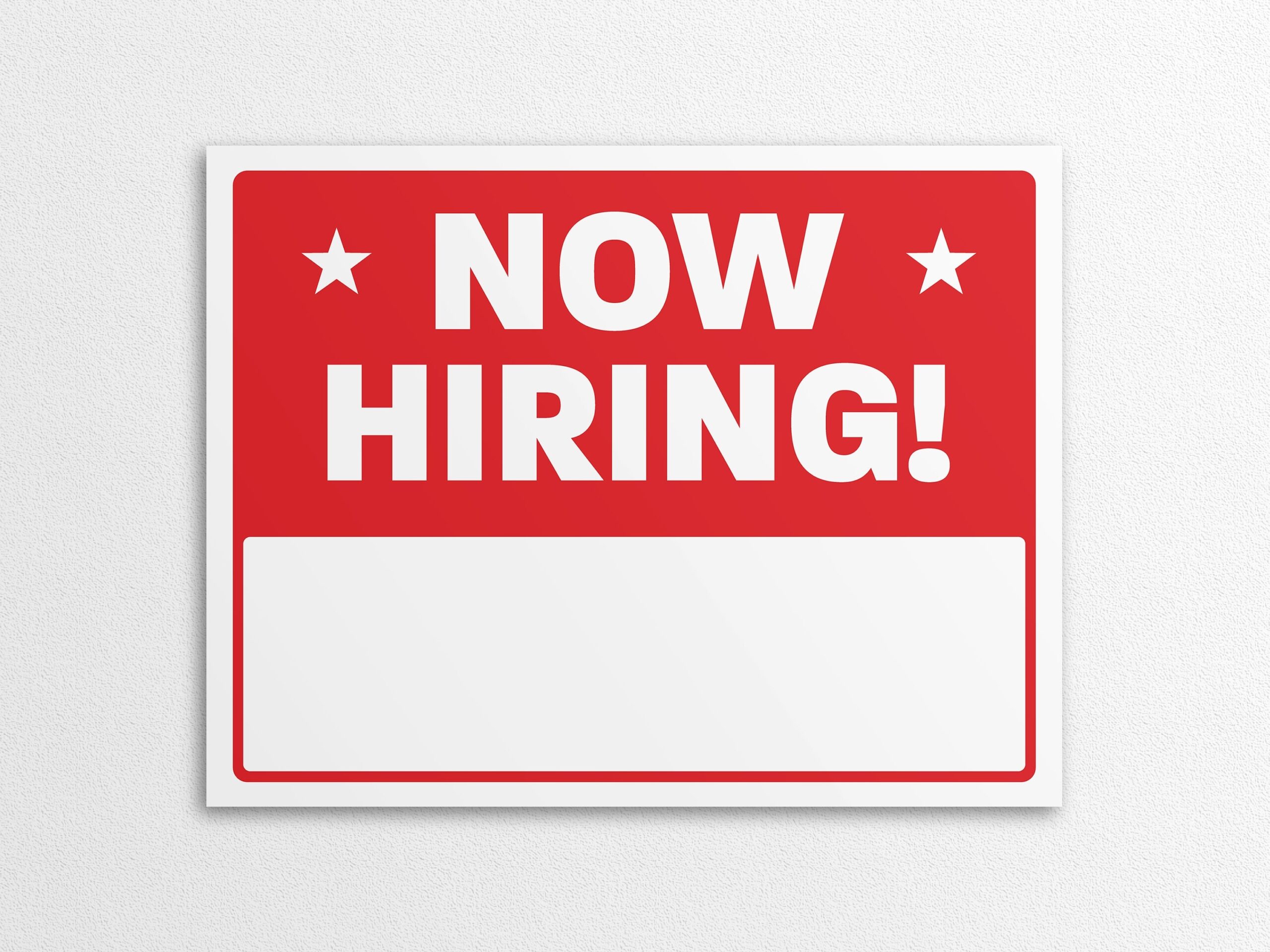 Printable Now Hiring Sign US Letter And A4 Sizes PDF Download Etsy