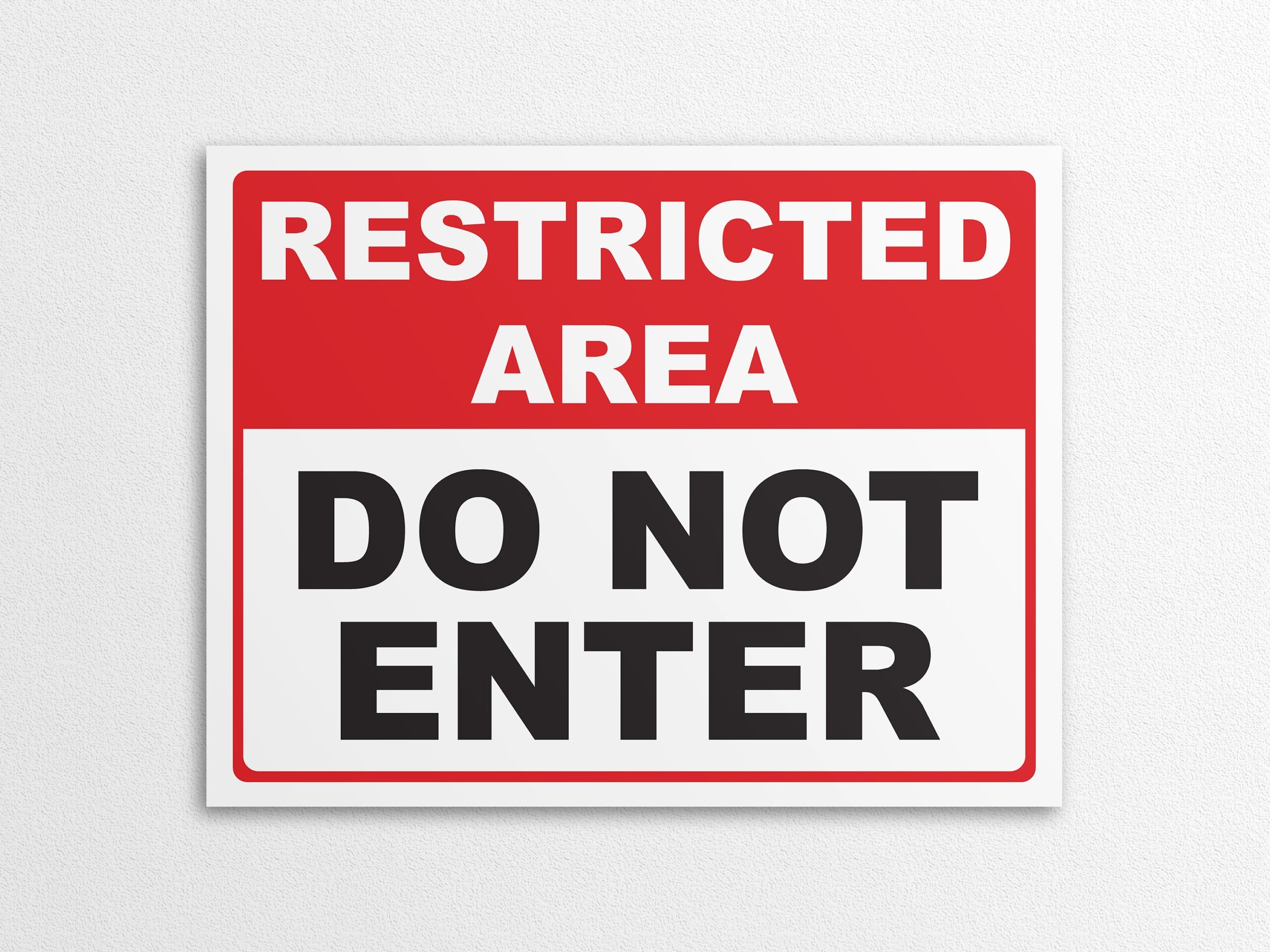 printable do not enter sign