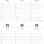 Printable Scattergories Game Paper Trail Design