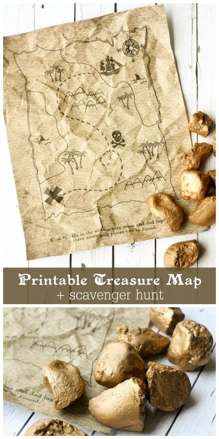 Printable Treasure Map Kids Activity Let s DIY It All With Kritsyn Merkley