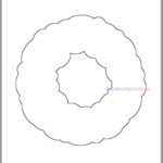 Printable Wreath Template pdf Download christmas Cutouts classroom Decor large Wreath Cutout holiday Craft Page kids Art preschool Crafts Etsy