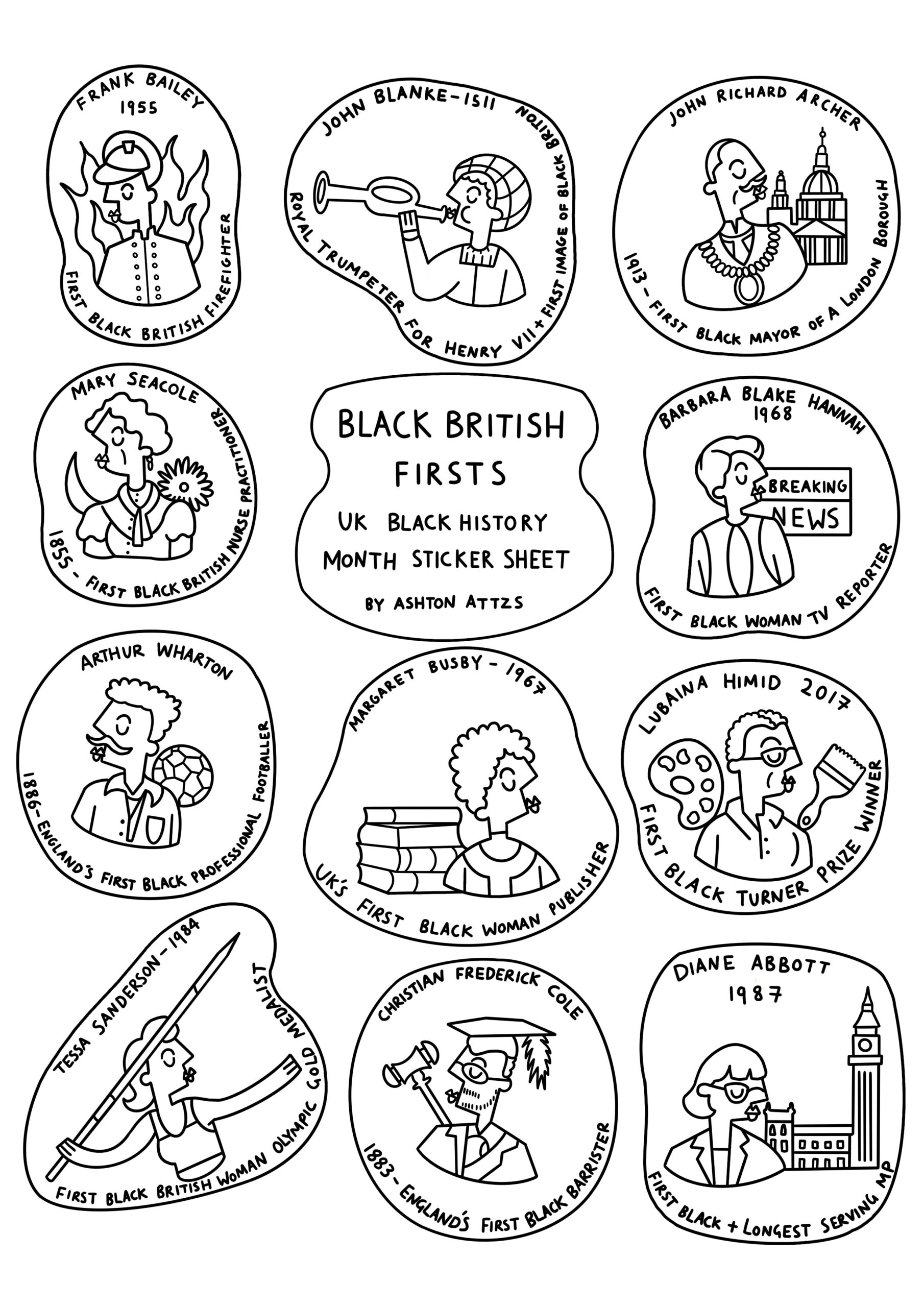 free printable black history worksheets