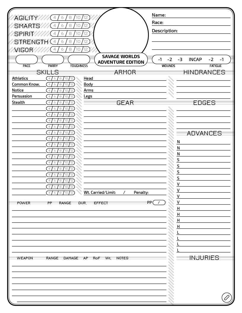 printable character sheet