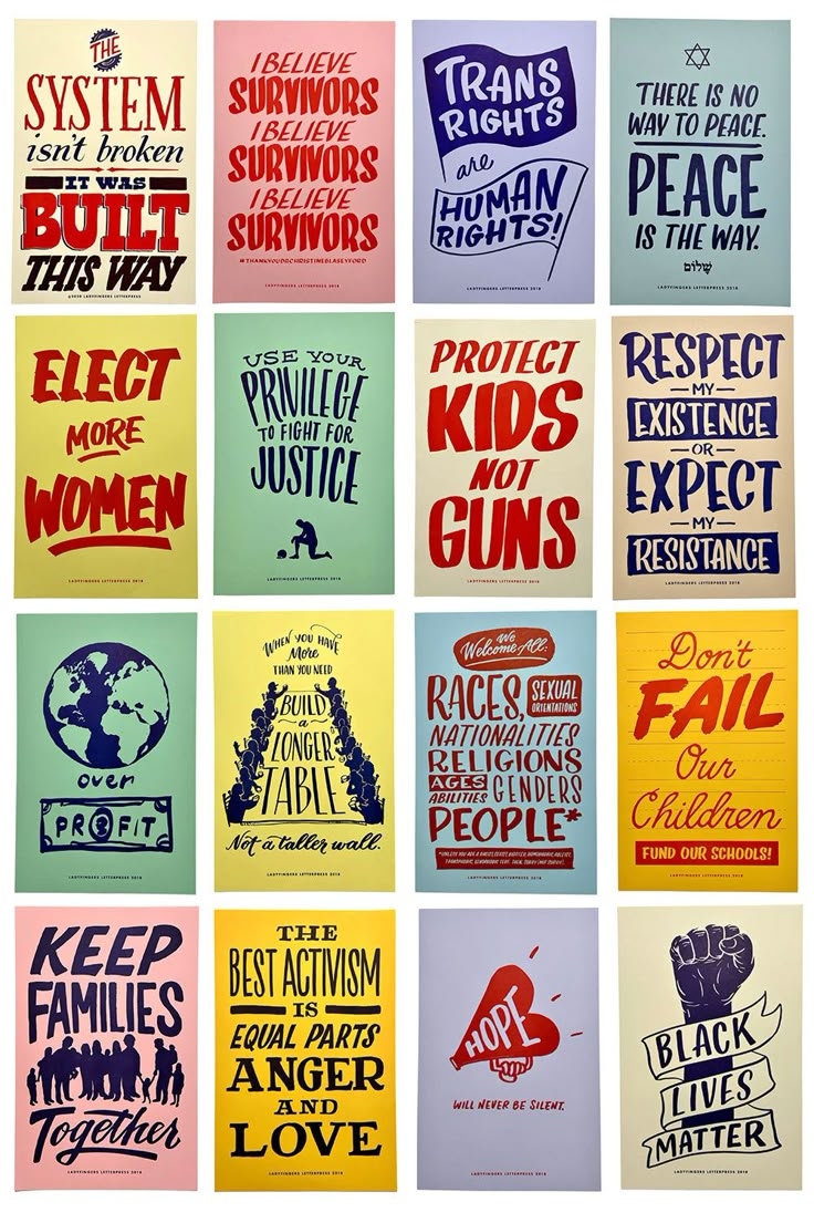 printable protest signs